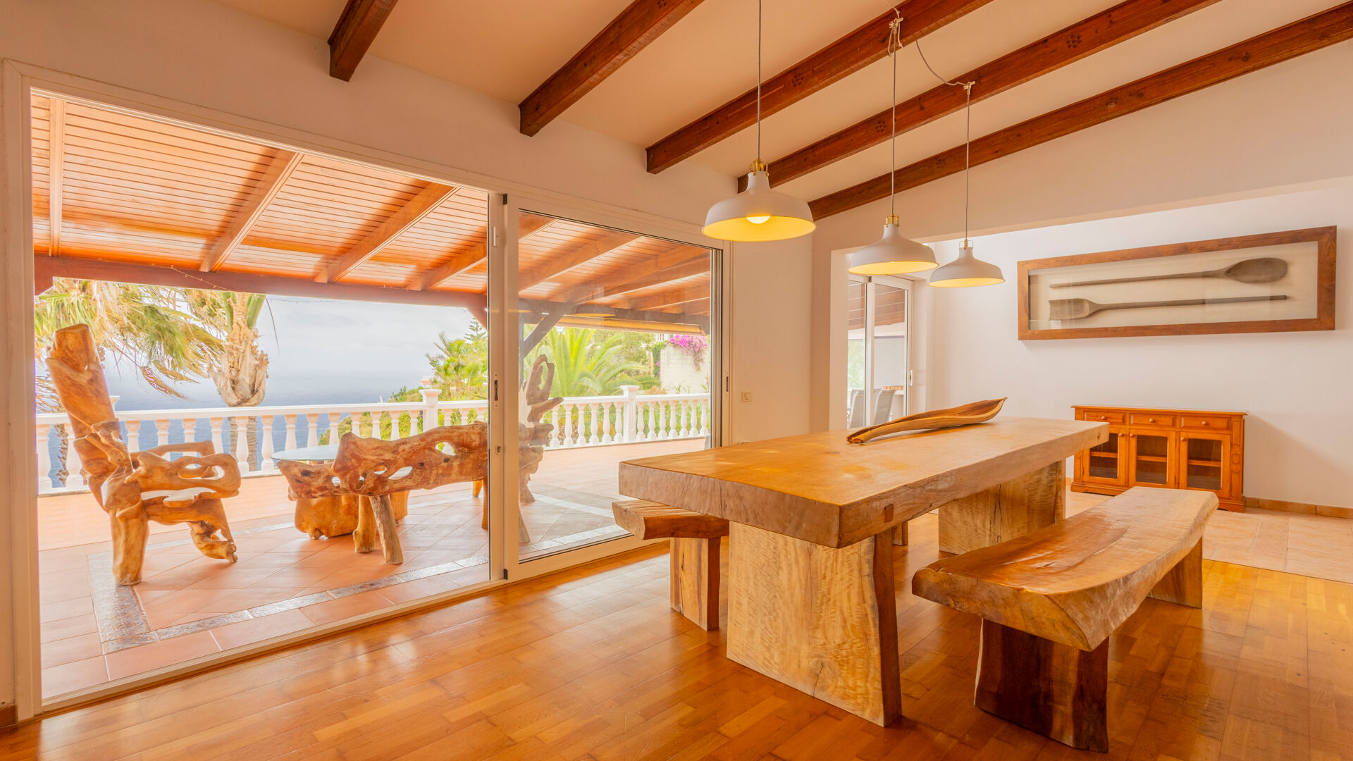 Vivir frente al mar en El Sauzal | Piso en alquiler con terraza, jardín y vistas