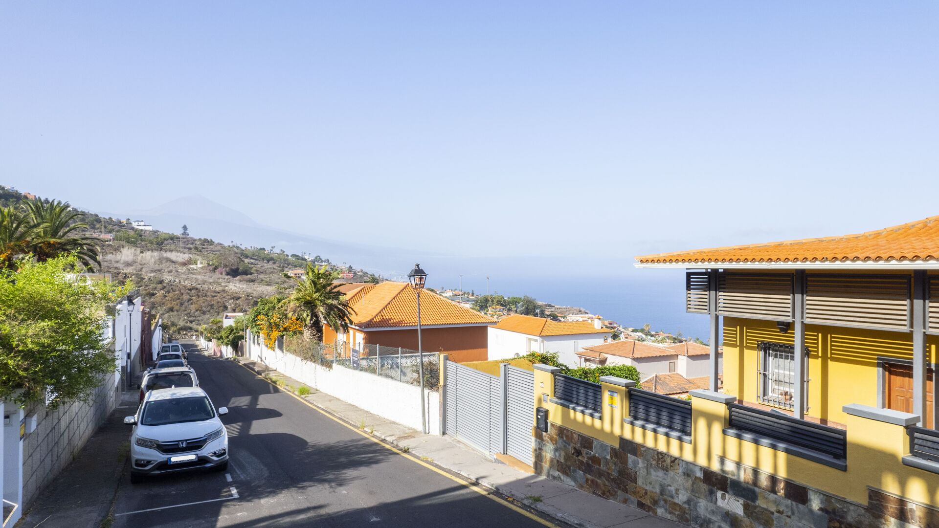 Parcela urbana en La Baranda, El Sauzal con vistas al mar y al Teide
